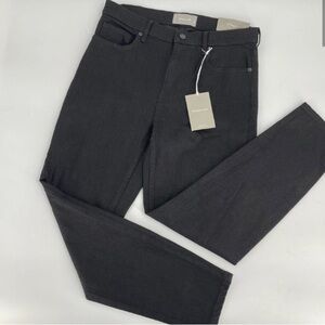 EVERLANE high rise skinny jeans pitch black
